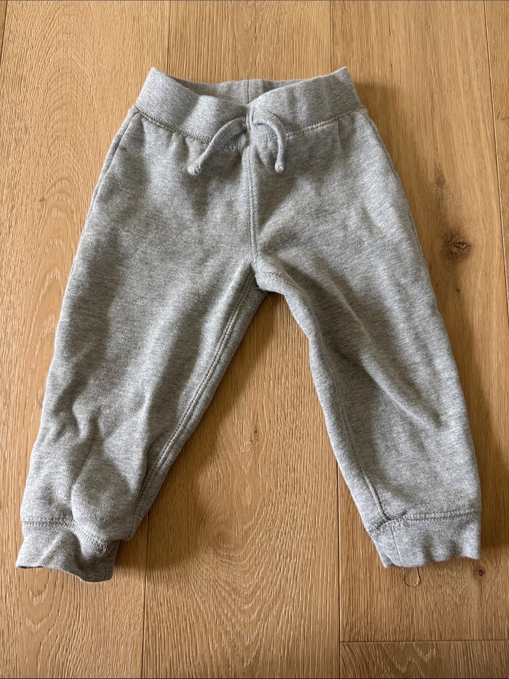 Primary Gray Fleece Joggers for Kids